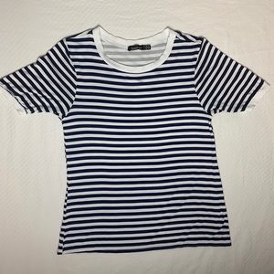 NWOT Boohoo Striped T-Shirt Short Sleeve
